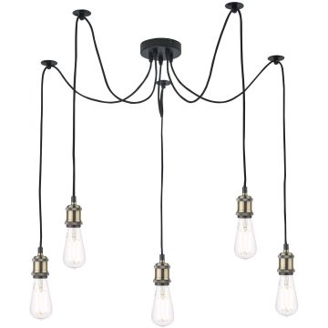 Dar Lighting WACO WAC0575 Висяща лампа 5x60W/E27