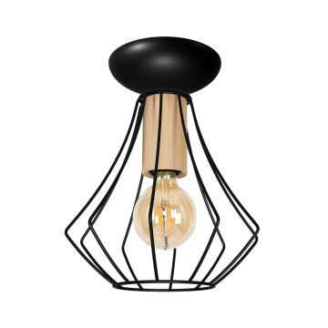 Milagro WILL BLACK MLP4189 Таванен светилник 1x60W/E27