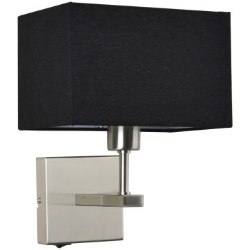 Italux NORTE WL-1122-1-A-SN-RC-BL Светильник за стена 1x60W/E27 IP20