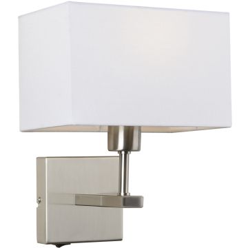 Italux NORTE WL-1122-1-A-SN-RC-WH Светильник за стена 1x60W/E27 IP20