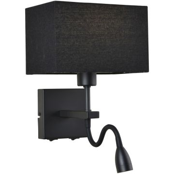 Italux NORTE WL-1122-2-BL-BM-RC-BL Светильник за стена 2x60W, 3W/E27, LED 3000K 350LM IP20
