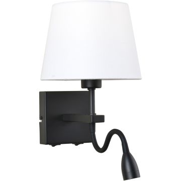 Italux NORTE WL-1122-2-BL-BM-RO-WH Светильник за стена 2x60W, 3W/E27, LED 3000K 350LM IP20