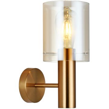 Italux SARDO WL-5581-1A-BR+AM Светильник за стена 1x40W/E27 IP20
