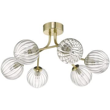 Dar Lighting YISKA YIS6435 Таванна лампа 6x40W/G9