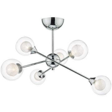 Dar Lighting ZEKE ZEK0650 Таванна лампа 6x25W/G9