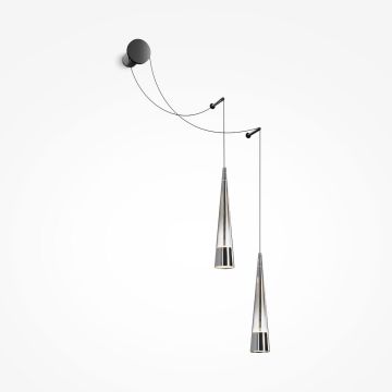 Maytoni SINTESI P090WL-L24CH3K Светильник за стена 2x24W/LED 3000K 840LM IP20