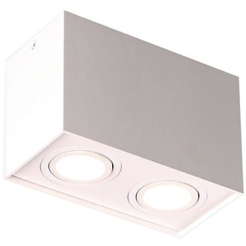 Maxlight BASIC SQUARE C0088 Повърхностно светило 2x50w/gu10 ip20