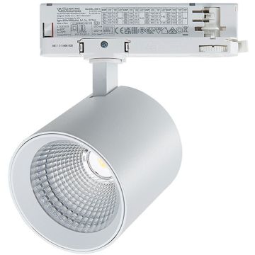 Zambelis 3-Phase Track S197 Шинен фар 25W/led 4000K 2460lm IP20