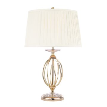 Elstead Lighting AEGEAN AG-TL-POL-BRASS Масичка лампа 1x60W/E27