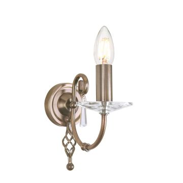 Elstead Lighting AEGEAN AG1-AGED-BRASS Светильник за стена 1x60W/E14