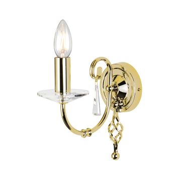Elstead Lighting AEGEAN AG1-POL-BRASS Светильник за стена 1x60W/E14