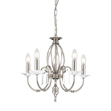 Elstead Lighting AEGEAN AG5-POL-NICKEL Люстра 5x60W/E14