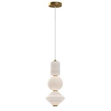 Elstead Lighting Bijou ALM-BIJOU-P3-GD Висяща лампа 1x20W/LED 3000K 1060lm IP20