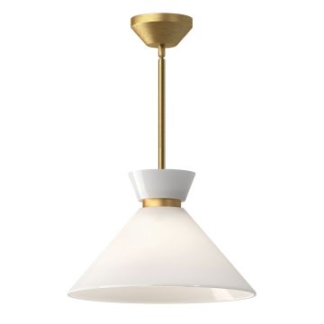 Elstead Lighting Halston ALM-HALSTON-P-M-GD Висяща лампа 1x60W/E27 IP20