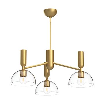 Elstead Lighting Jude ALM-JUDE3-GD-CL Люстра 3x60W/E27 IP20