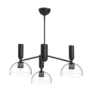 Elstead Lighting Jude ALM-JUDE3-MB-CL Люстра 3x60W/E27 IP20