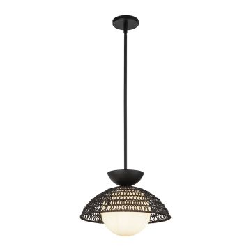Elstead Lighting Perth ALM-PERTH-P-BK Висяща лампа 1x60W/E27 IP20