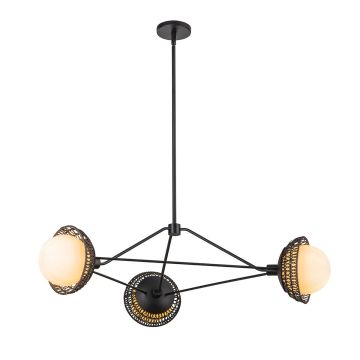 Elstead Lighting Perth ALM-PERTH3-BK Люстра 3x40W/E14 IP20