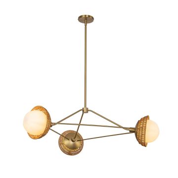 Elstead Lighting Perth ALM-PERTH3-GD Люстра 3x40W/E14 IP20