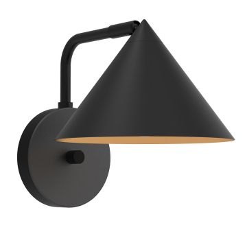 Elstead Lighting Remyck ALM-REMYCK-1WB-BK Светильник за стена 1x60W/E27 IP20
