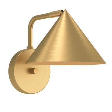 Elstead Lighting Remyck ALM-REMYCK-1WB-GD Светильник за стена 1x60W/E27 IP20