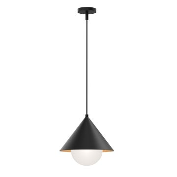 Elstead Lighting Remyck ALM-REMYCK-P-BK Висяща лампа 1x60W/E27 IP20