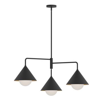 Elstead Lighting Remyck ALM-REMYCK3-BK Люстра 3x60W/E27 IP20