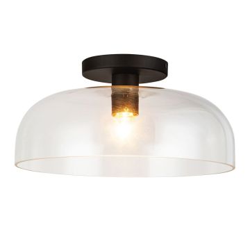 Elstead Lighting Sylvia ALM-SYLVIA-SF-BK-CL Таванна лампа 1x60W/E27 IP20