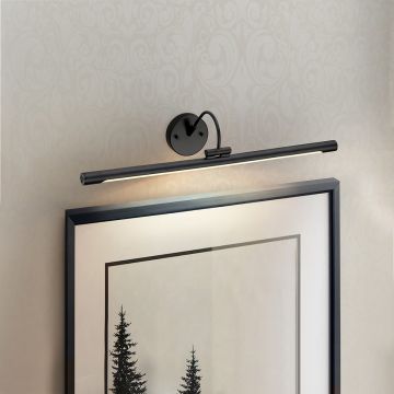 Elstead Lighting ALTON ALTON-PL-L-BLK Светлина за картини 1x7,9W/LED 549LM