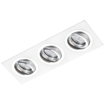 Lumifall ALCAZAR LMF.AZ543WC Вградено спот светило 3x50W/G5,3/MR16 lub GU10
