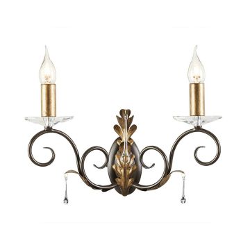 Elstead Lighting AMARILLI AML2-BRONZE Светильник за стена 2x60W/E14