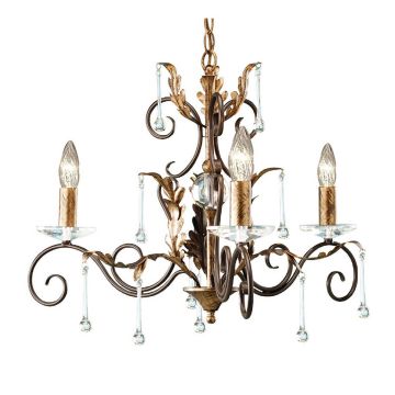 Elstead Lighting AMARILLI AML3-BRONZE Люстра 3x60W/E14