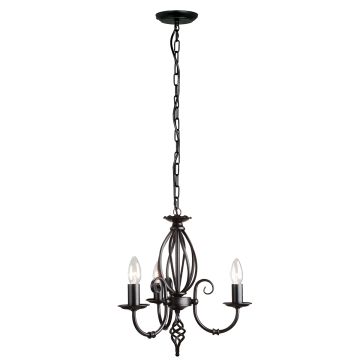 Elstead Lighting ARTISAN ART3-BLACK Люстра 3x60W/E14