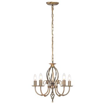 Elstead Lighting ARTISAN ART5-AGD-BRASS Люстра 5x60W/E14