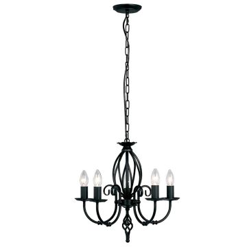 Elstead Lighting ARTISAN ART5-BLACK Люстра 5x60W/E14