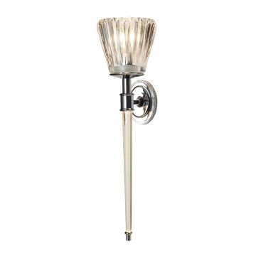 Elstead Lighting AGATHA BATH-AGATHA-PC Светильник за стена 1x3,5W/G9 + 1x1W/LED 320LM, 70LM IP44
