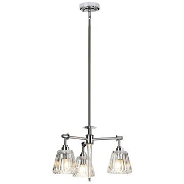 Elstead Lighting AGATHA BATH-AGATHA3P-PC Таванна лампа 3x3,5W/G9 320LM IP44