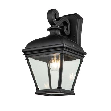 Elstead Lighting Bayview BAYVIEW-2L-BK Светильник за стена 1x60W/E27 IP44