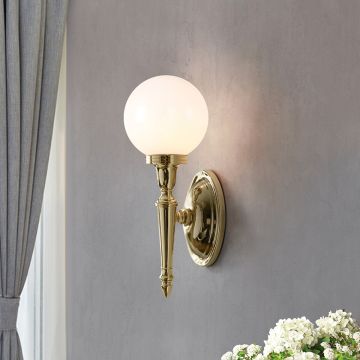 Elstead Lighting DRYDEN BATH-DRYDEN4-PB Светильник за стена 1x40W/G9 IP44