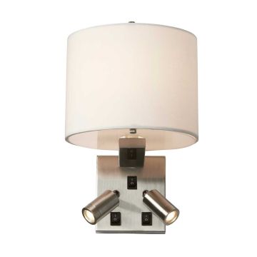 Elstead Lighting BELMONT BELMONT-3W Светильник за стена 1x40W/E14 + 2x1W/LED 2x120LM