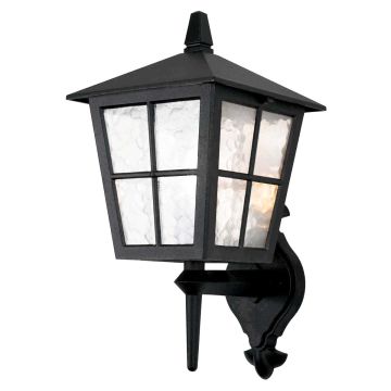 Elstead Lighting CANTERBURY BL46M-BLACK Светильник за стена 1x60W/E27 IP43
