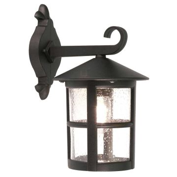 Elstead Lighting HEREFORD BL21-G-BLACK Светильник за стена 1x60W/E27 IP43