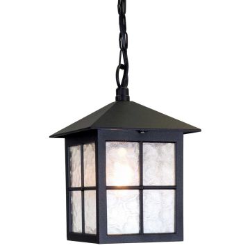 Elstead Lighting WINCHESTER BL18B-BLACK Висяща лампа 1x60W/E27 IP43