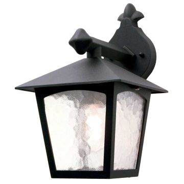 Elstead Lighting YORK BL2-BLACK Светильник за стена 1x60W/E27 IP43