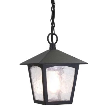 Elstead Lighting YORK BL6B-BLACK Висяща лампа 1x60W/E27 IP43