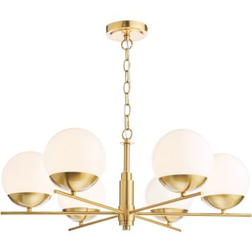 Dar Lighting Bombazine BOM0635 Люстра 6x40w/e14