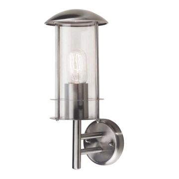 Elstead Lighting BRUGES BRUGES-ST-STEEL Светильник за стена 1x60W/E27 IP44