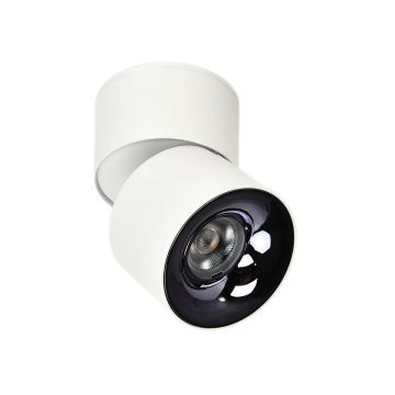 Light Prestige Brema LP-2626/1RM WH movable Повърхностно светило 1x10W/LED 3000K|4000K|6000K 873lm IP20