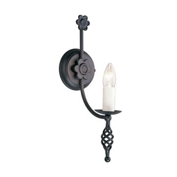 Elstead Lighting BELFRY BY1-BLACK Светильник за стена 1x60W/E14
