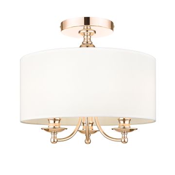 Cosmolight ABU DHABI C03480AU-WH Таванна лампа 3x40w/E14 IP20